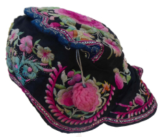 738 Sweet Bai Minority Silk Flower Girls Hat
