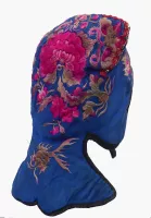 743 Symbolic Miao Child's Silk Embroidered Hat
