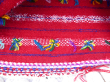 765 Taquile Island Quechua Girls Knit Traditional Hat Peru